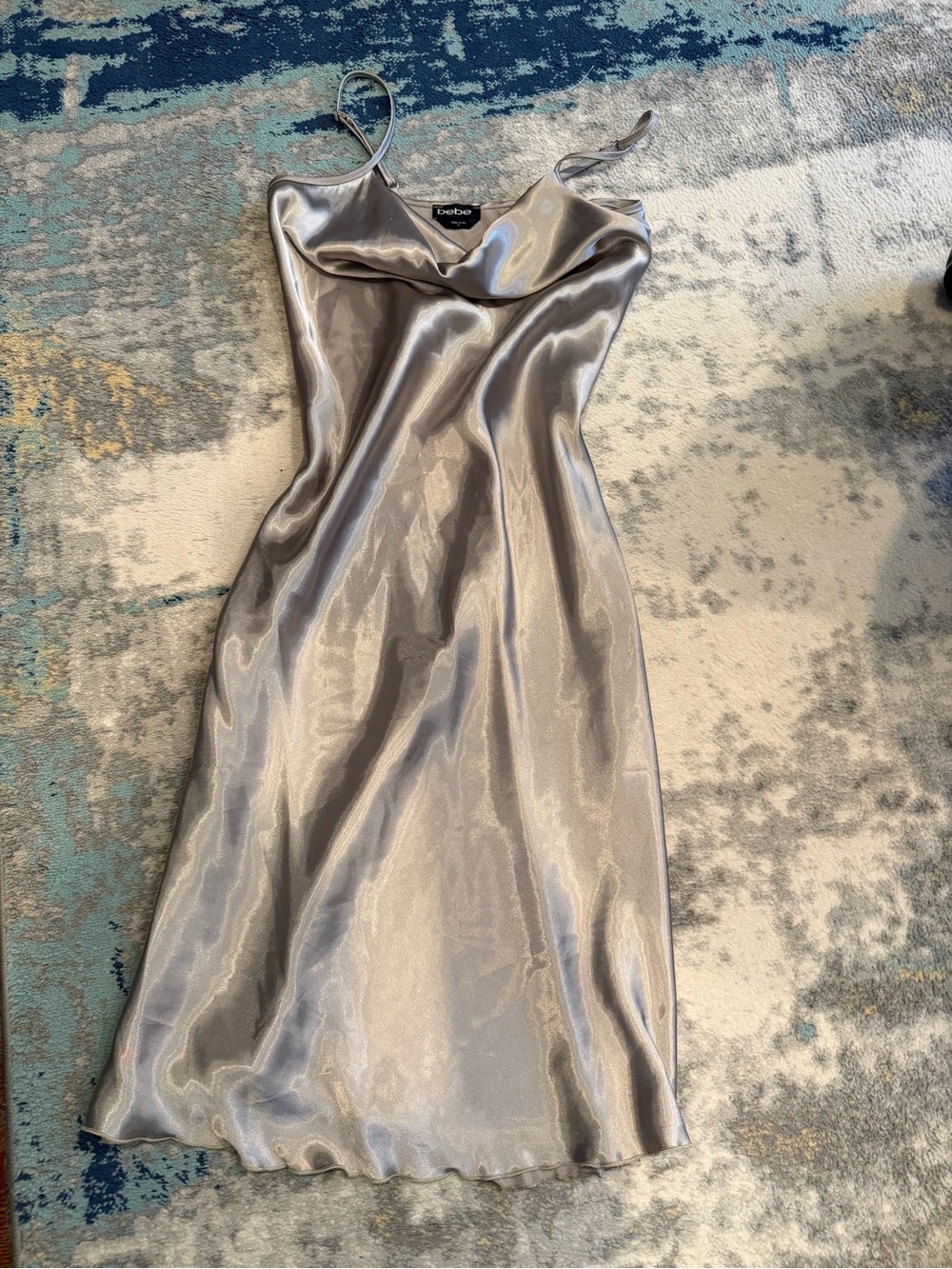 Bebe Satin Dress